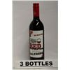 Image 1 : 3 BOTTLES OF RED REVOLUTION CALIFORNIA BIG BOLD