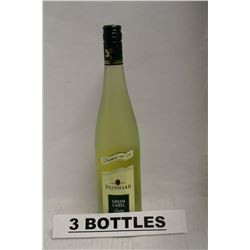 2 BOTTLES OF DEINHARD GREEN LABEL RIESLING 2013