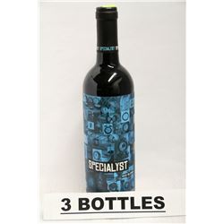 2 BOTTLES OF SPECIALYST RED BLEND WINE