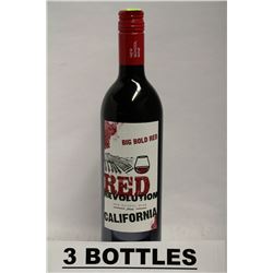 2 BOTTLES OF RED REVOLUTION CALIFORNIA BIG BOLD