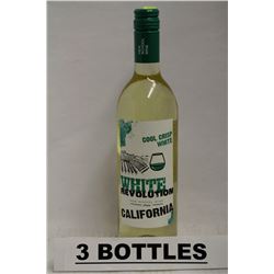 2 BOTTLES OF WHITE REVOLUTION COOL CRISP WHITE