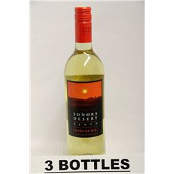 2 BOTTLES OF SONORA DESERT RANCH PINOT GRIGIO