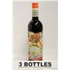 Image 1 : 3 BOTTLES OF BEAR FLAG CALIFORNIA SMOOTH RED WINE