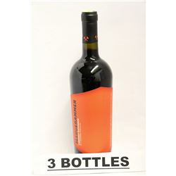 3 BOTTLES OF SLEDGEHAMMER CABERNET SAUVIGNON 2011
