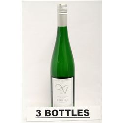 3 BOTTLES OF DR.V RIESLING KABINETT WHITE WINE
