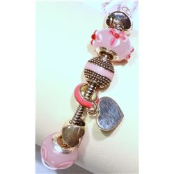 Sterling Silver Persona Pandora Style Bracelet