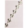 Image 2 : Sterling Silver Maple Leaf Bracelet (app. 15.8g)