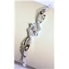 Image 1 : Sterling Silver Cubic Zirconia Bracelet