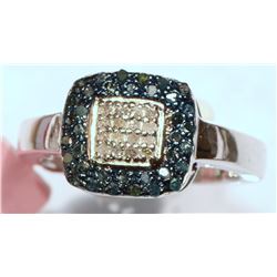 Sterling Silver Diamond (0.52ct) Ring