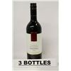 Image 1 : 3 BOTTLES OF SOLJANS ESTATE 2010 GISBORNE PINOTAGE