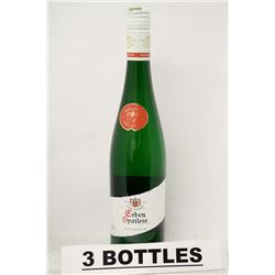 3 BOTTLES OF ERBEN SPATLESE 2012 WHITE WINE