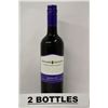 Image 1 : 2 BOTTLES OF PELLER ESTATES MERLOT RED WINE