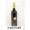 Image 1 : 2 BOTTLES OF SONORA RANCH MERLOT RED WINE