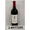 Image 1 : 2 BOTTLES OF MIDDLE SISTER CALIFORNIA RED TABEL