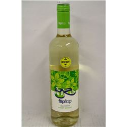 750ML BOTTLE OF FLIPFLOP CALIFORNIA PINOT GRIGIO