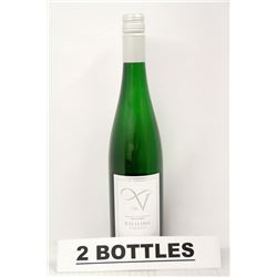 2 BOTTLES OF DR.V RIESLING WHITE WINE