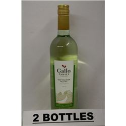 2 BOTTLES OF GALLO FAMILY SAUVIGNON BLANC 2013