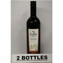 2 BOTTLES OF GALLO FAMILY CABERNET SAUVIGNON 2013