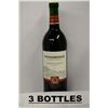 Image 1 : 3 BOTTLES OF WOODBRIDGE CABERNET SAUVIGNON 2012