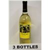 Image 1 : 3 BOTTLES OF 3 BLIND MOOSE PINOT GRIGIO 2011 WHITE
