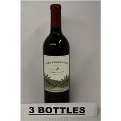 3 BOTTLES OF ACRE TWENTY-ONE HARVEST BLEND 2012