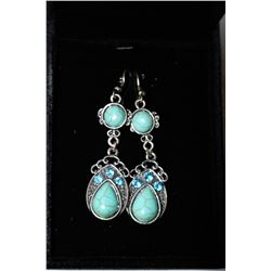 LADIES TURGUOISE EARRINGS