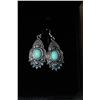 Image 1 : LADIES TURGUOISE EARRINGS