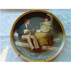 EARLY NORMAN ROCKWELL COLLECTOR PLATE