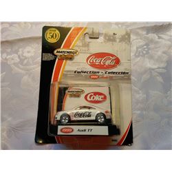 MATCHBOX COCA COLA COLLECTION 1999 AUDI TT