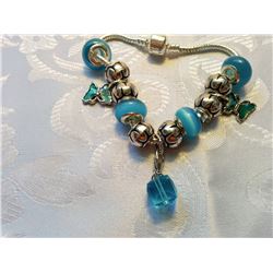 HAND CRAFTED PANDORA STYLE BRACELET