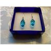 Image 1 : HAND SET SWAROVSKI CRYSTAL EARRINGS