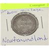 Image 1 : 1919 SILVER NEWFOUNDLAND 25 CENT KING GEORGE