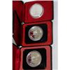 Image 1 : CANADA SILVER DOLLARS (2-1975 & 1-1977)  -X3