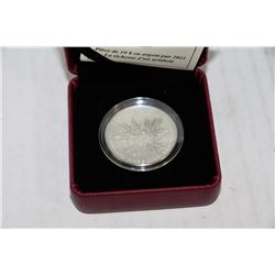 2011 ROYAL CANADIAN MINT FINE SILVER MAPLE LEAF