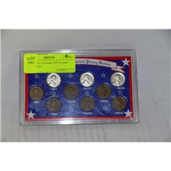 AMERICAN WORLD WAR II 1943 D SERIES LINCOLN PENNY