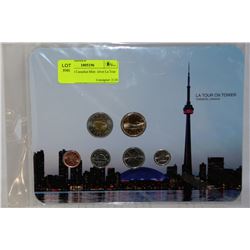 2011 ROYAL CANADIAN MINT SILVER LA TOUR CN TOWER