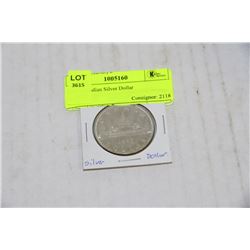 1963 CANADIAN SILVER DOLLAR