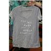 Image 1 : LADIES MATERNITY GREY T SHIRT SIZE L