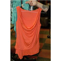 LADIES CORAL NURSING SHIRT SIZE M