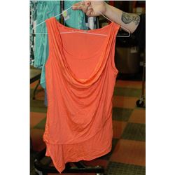 LADIES CORAL NURSING SHIRT SIZE S