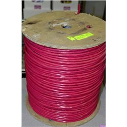 LARGE SPOOL OF 5-PLY FIRE ALARM CIRCUIT CABLE