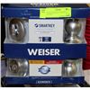 Image 1 : WEISER SMART KEY DEADBOLT LOCK SET