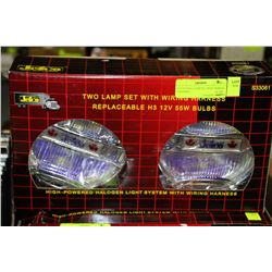 NEW JETCO LAMP SET W/ WIRING HARNESS