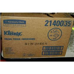 BOX OF KLEENEX FACIAL TISSUE