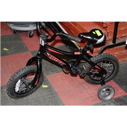 KIDS BIKE WITH TRAINING WHEELS