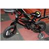 Image 1 : KIDS BIKE WITH TRAINING WHEELS