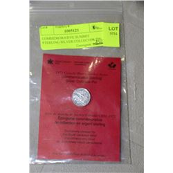 COMMEMORATIVE SUMMIT STERLING SILVER COLLECTOR PIN