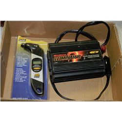 BOX W/MOTORMASTER ELIMINATOR, 400 W.