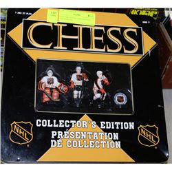 NEW NHL COLLECTOR'S EDITION CHESS SET IN