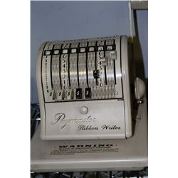 VINTAGE PAYMASTER CHEQUE WRITER